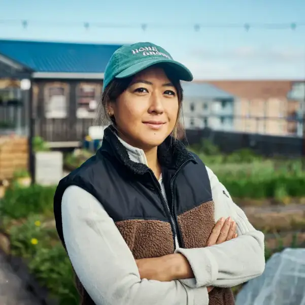 Confident Woman On A Farm